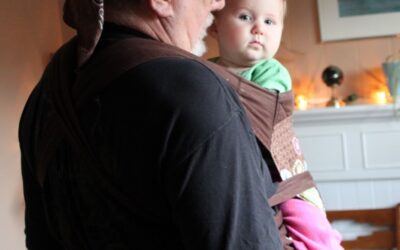 Babywearing Grandpa