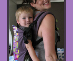 2 Ways to Get Your Toddler on Your Back