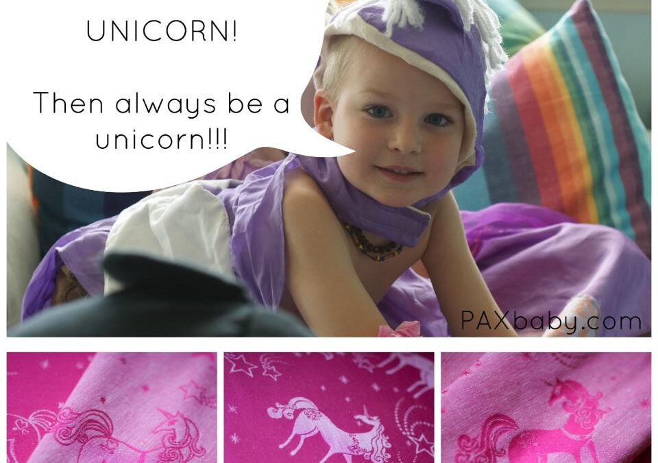 PINK, UNICORNS, WOVEN WRAPS, what!??