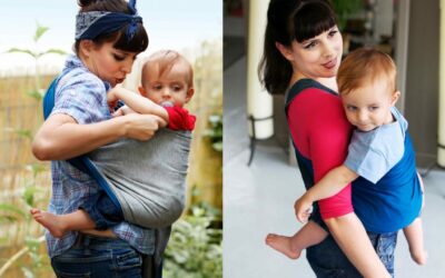 “Little baby wrap without a knot”