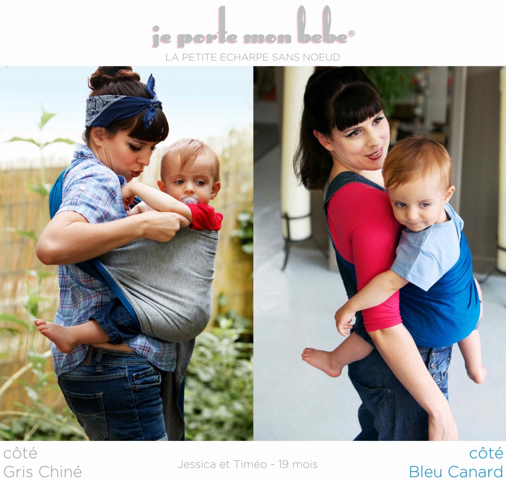 jmpbb sling no knot je porte mon bebe