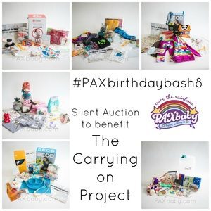 PAXbaby’s Silent Auction for The Carrying On Project