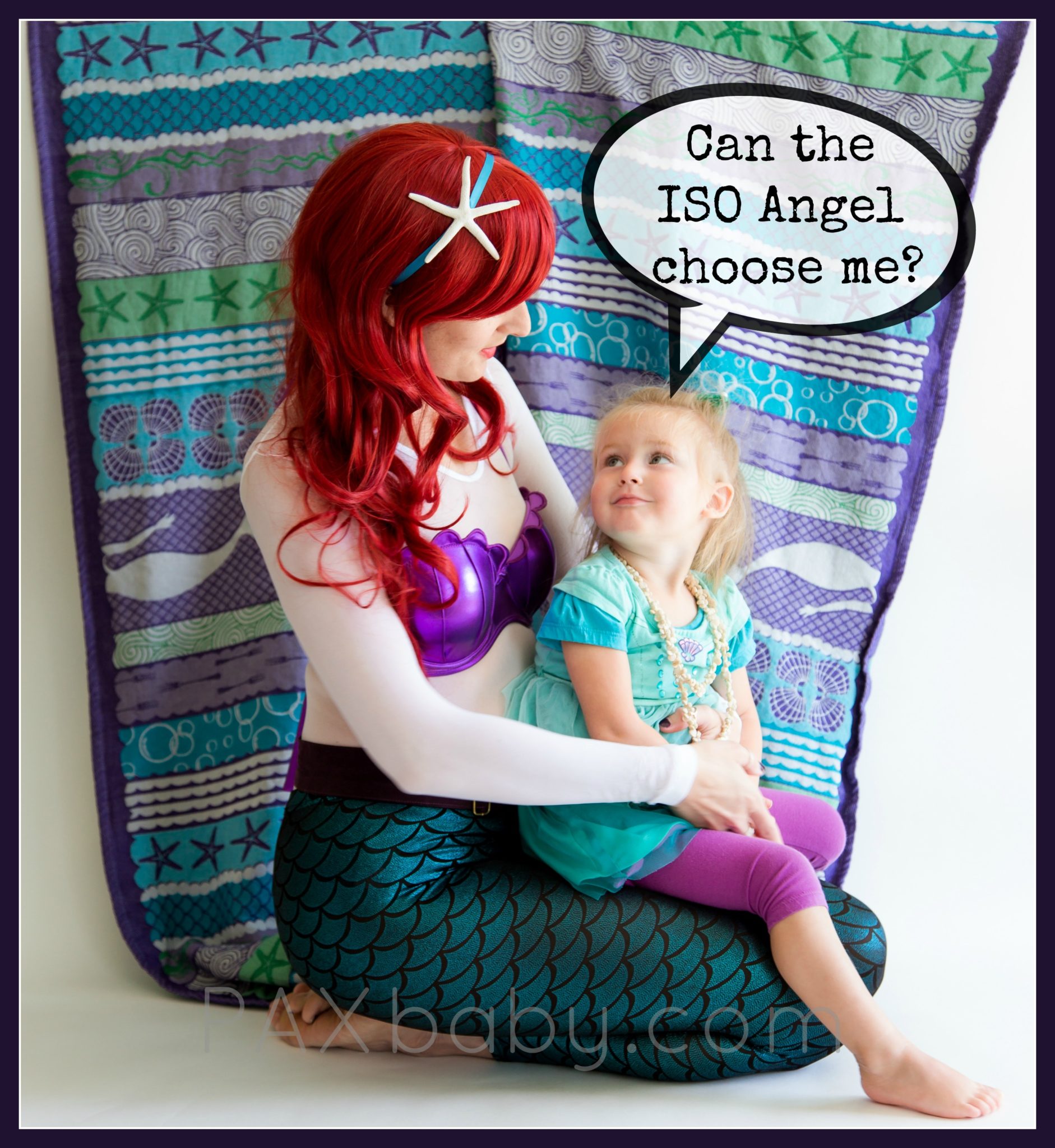 ISO Angel_PAXbaby_POYW_part of your world_PAXexclusive_mermaid_little mermaid_woven wrap2