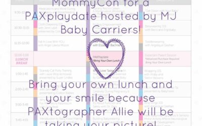 Come play with PAXbaby.com & MJ Baby Carriers at MommyCon OC!