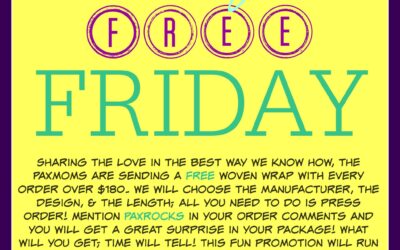 FREE FRIDAY. FREE WRAP!