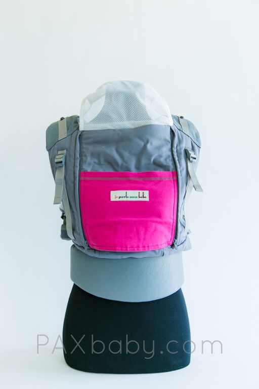 PAXbaby_PhysioCarrier_JPMBB_Elephant_Leather_Like_ELEPHANT_pocket_Fuchsia_baby_carrier_soft_structured_carrier_babywearing_3__80582