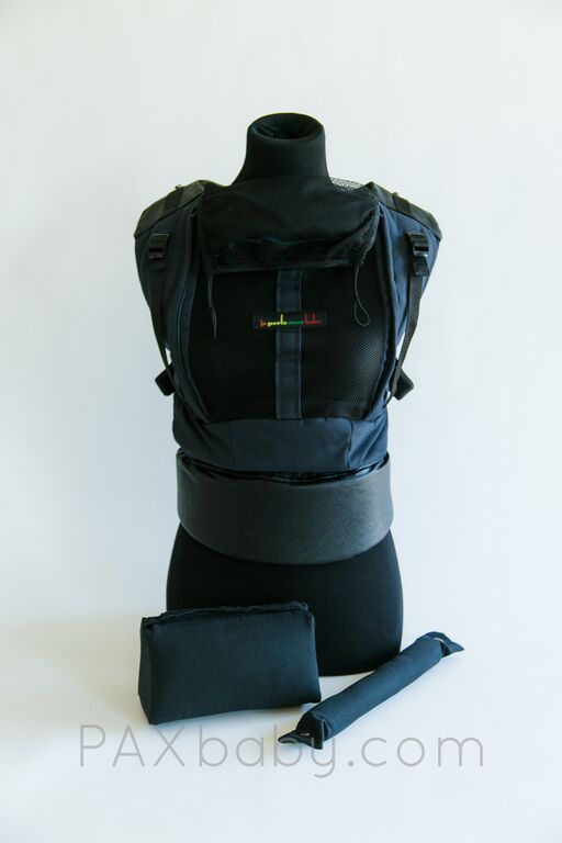 PAXbaby_PhysioCarrier_Je_Porte_Mon_Bebe_Accessories_Booster_and_Neck_Pillow_Black_baby_carrier_soft_structued_carrier_babywearing__10851