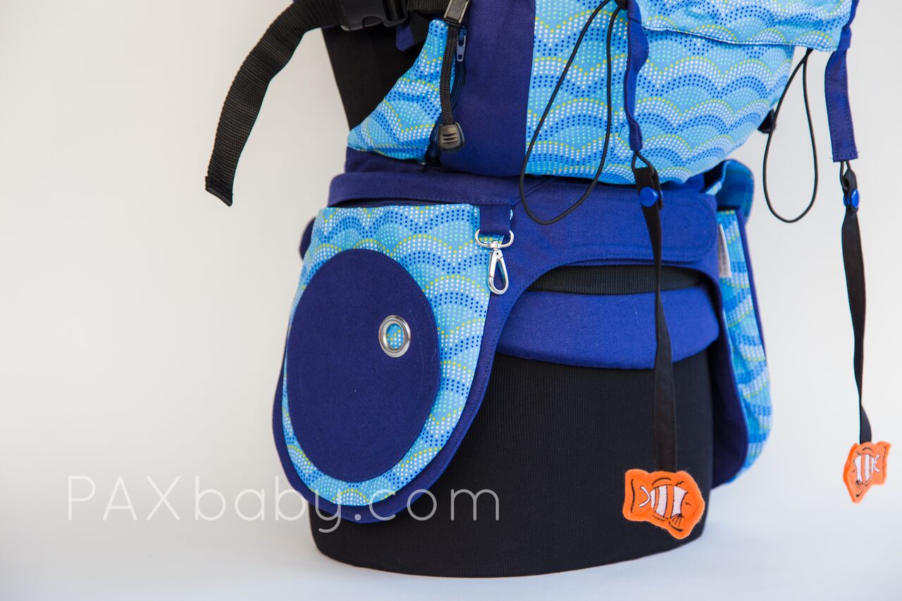 PAXbaby PAXexclusive Liliputi Just Keep Swimming Pocket Belt babywearing 2