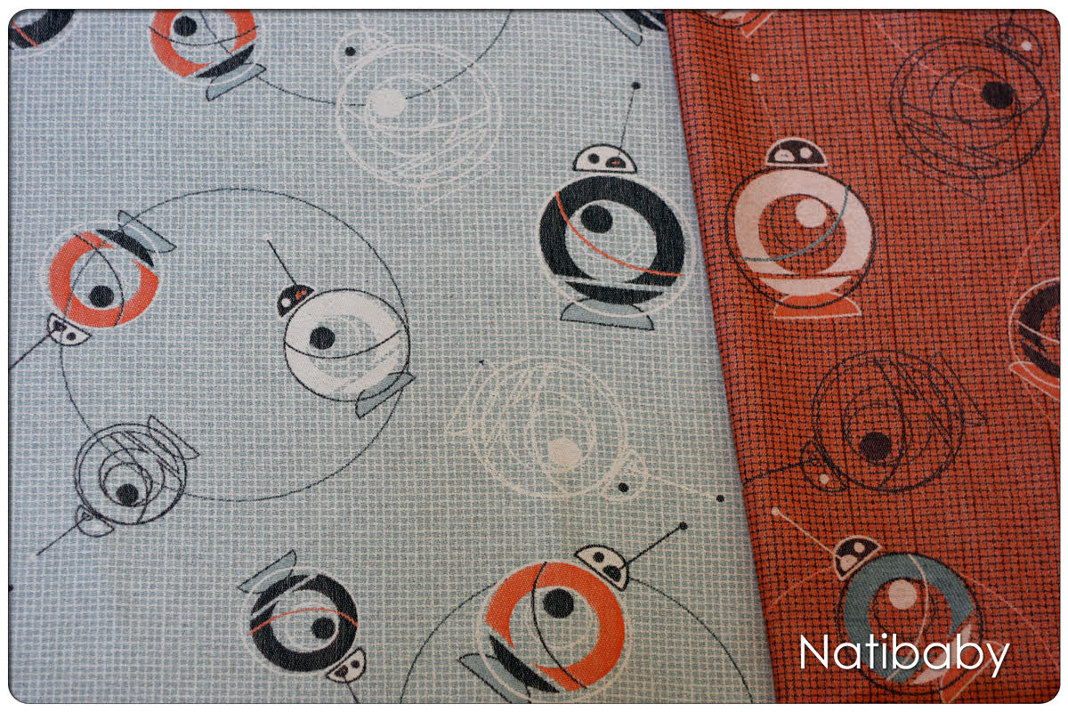 Natibaby PAXexclusive My Robot woven wrap baby carrier babywearing 2