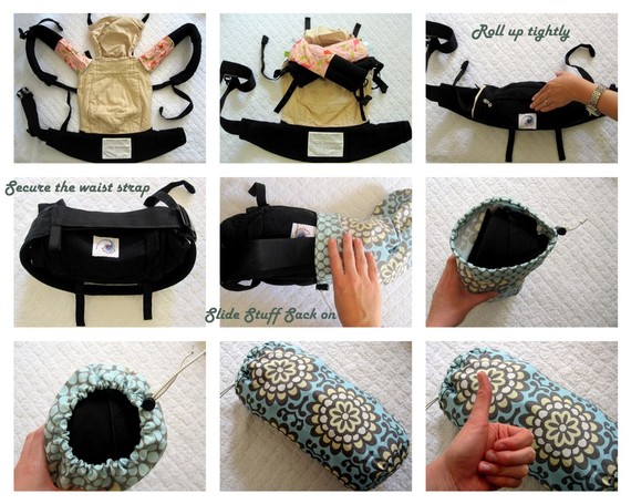 PAXbaby Red Charlotte Stuff Sack