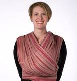 Strawberry Stripes Woven Wrap