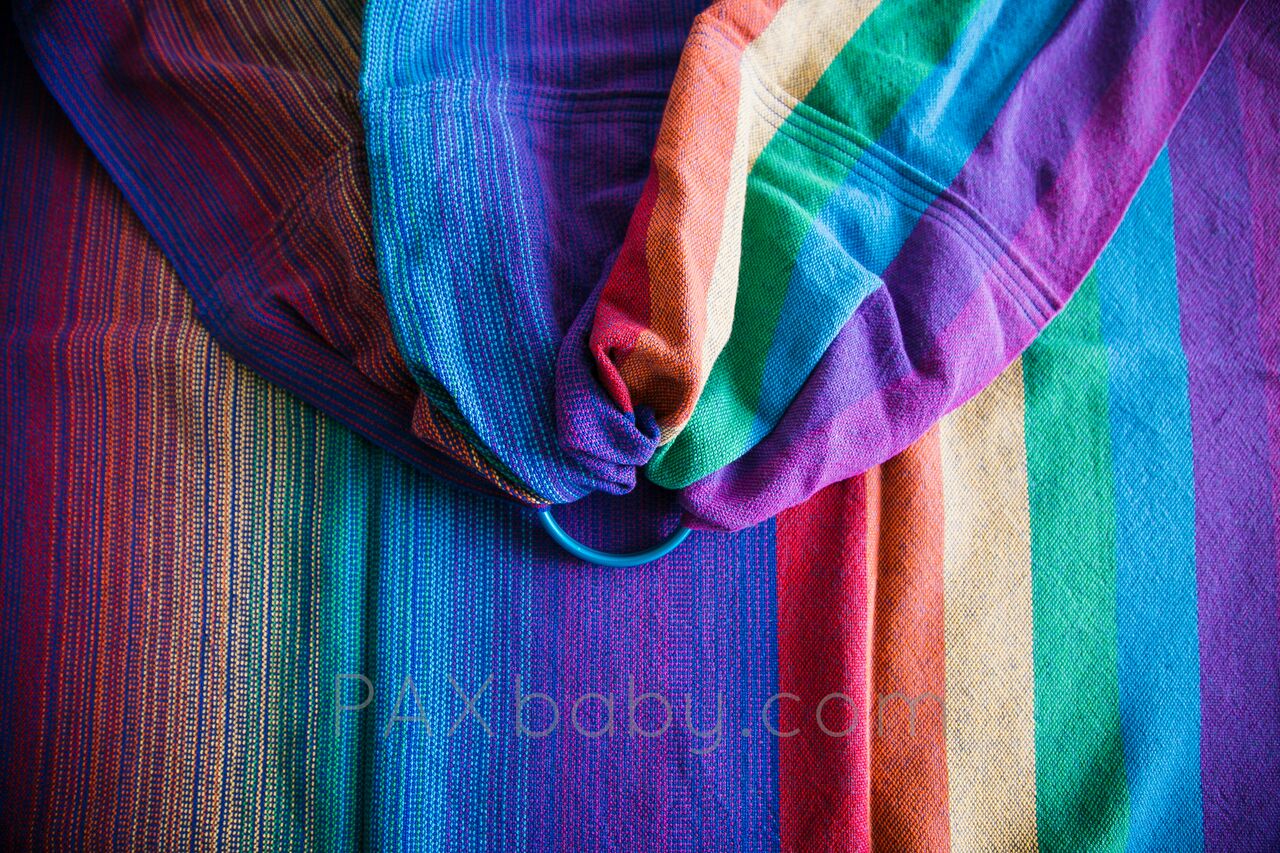 PAXbaby_Exclusive_West_of_the_Fourth_Rainbow_for_Days_woven_wrap_conversion_ring_sling_WCRS_baby_carrier_babywearing_2__99608
